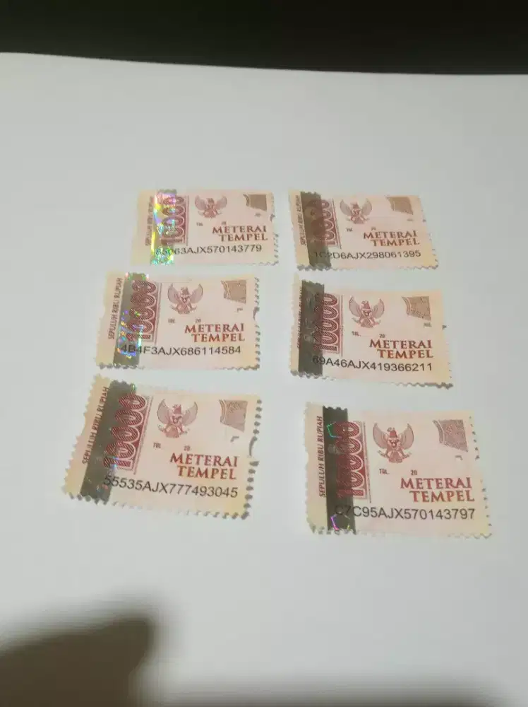 Materai 1000 edisi terbaru