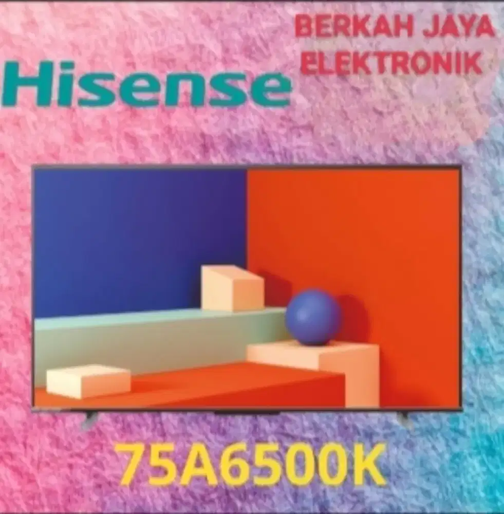 TV LED HISENSE 75A6500K