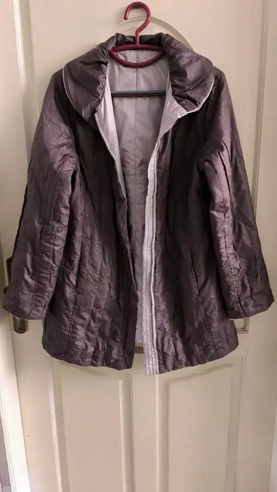 Jaket Puffer Bolak Balik