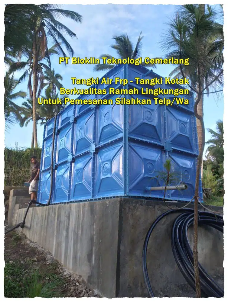 PANEL TANK – TANGKI AIR – TANGKI PANEL – ROOFTANK – TANGKI FIBERGLASS