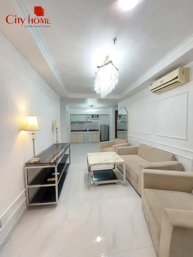 Disewakan Apartemen view Depan  parkir, slot parkir