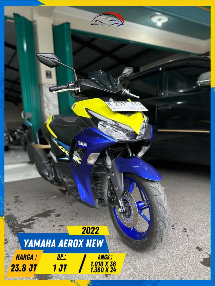 YAMAHA AEROX NEW 2022 NEGO SAMPE DEAL HIKMAH MOTOR KEPUH