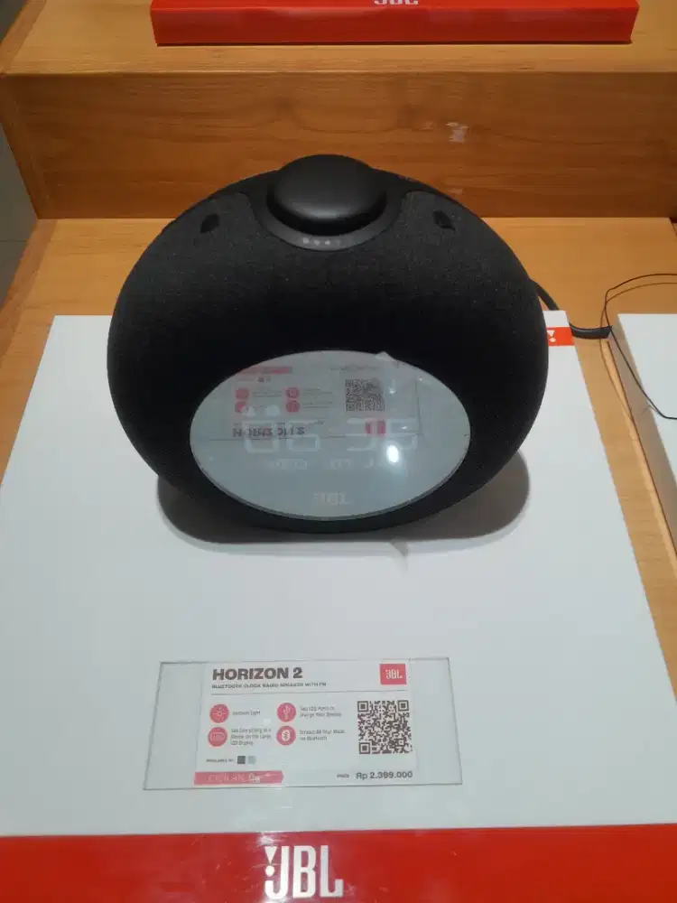 JBL HORIZON 2 BLUETOOTH CLOCK RADIO SPEAKER WITH FM