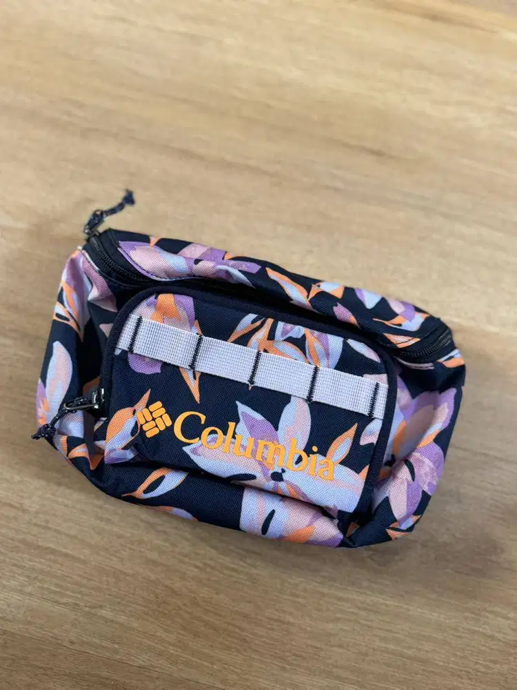 Columbia Unisex Zigzag Hip Pack Hip Bag Dark Nocturnal Poinsettia