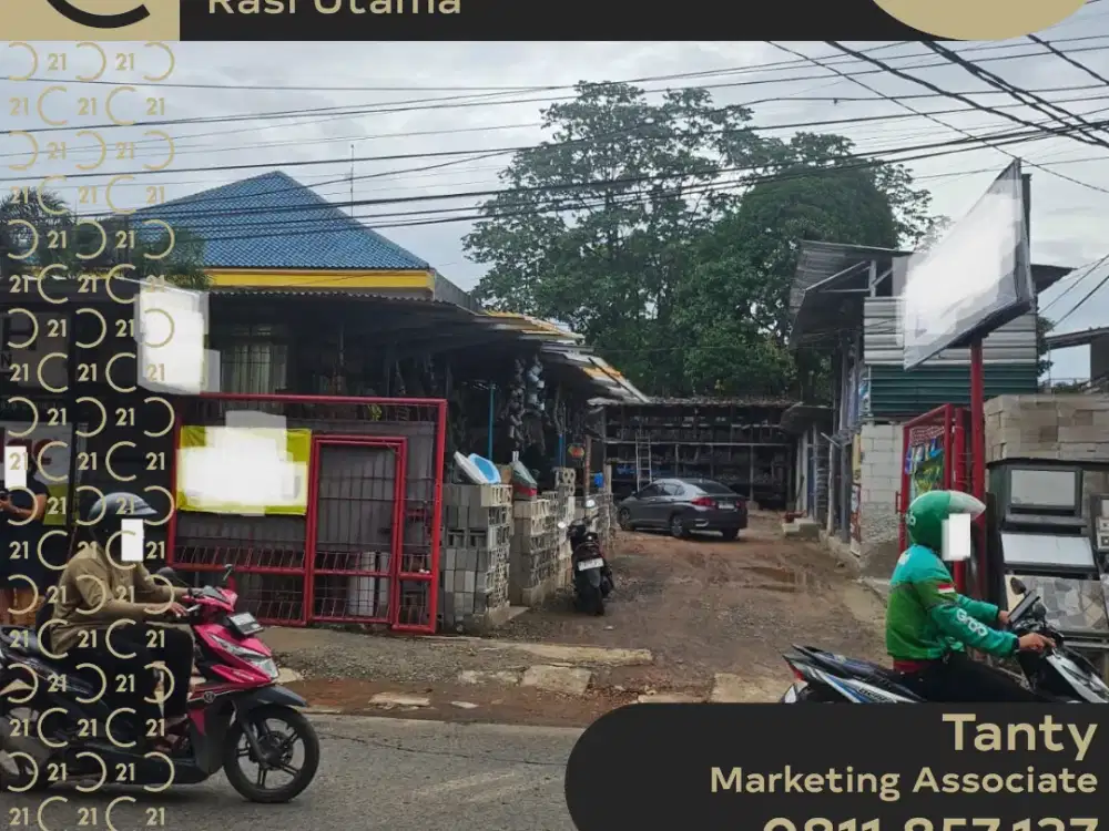 DISEWAKAN TANAH DI JALAN RAYA LEUWINANGGUNG TAPOS DEPOK