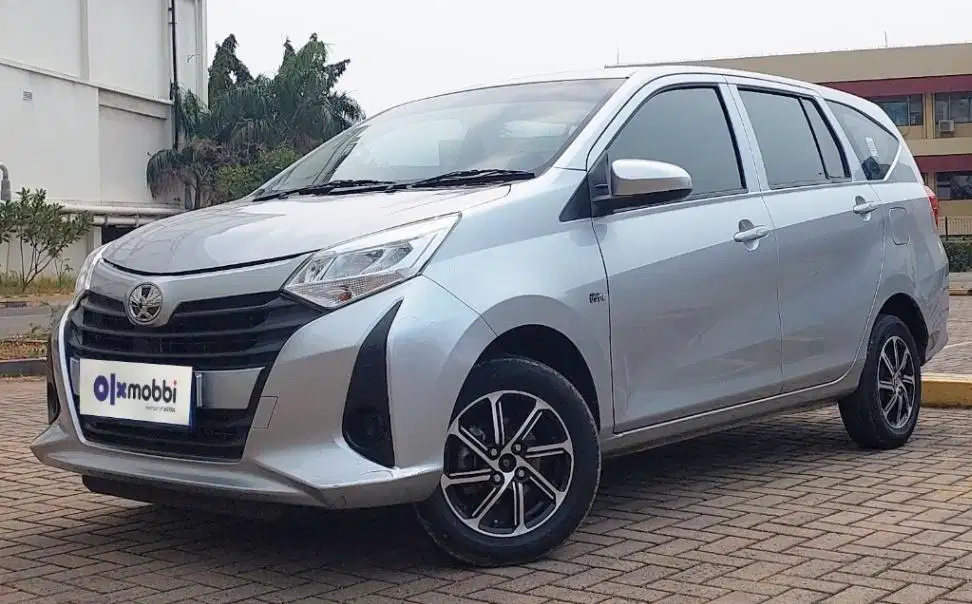 TDP 6,JT Toyota Calya 1.2 E Bensin-MT Silver 2019