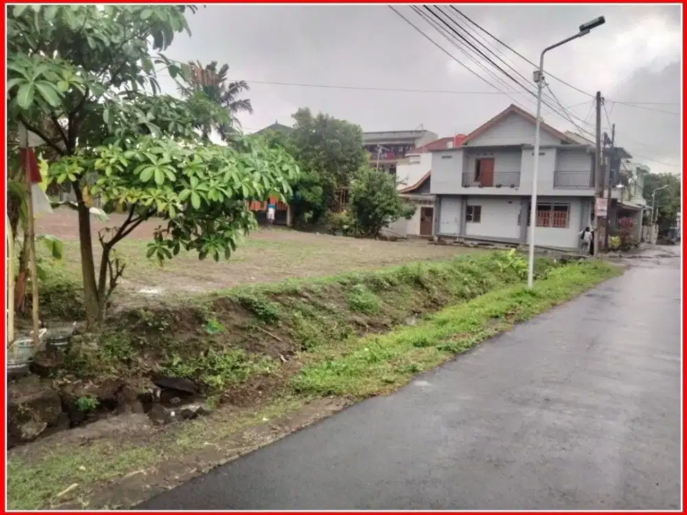 Dekat Pasar Gentan, Jakal km 10 : Tanah Sleman dijual Siap AJB