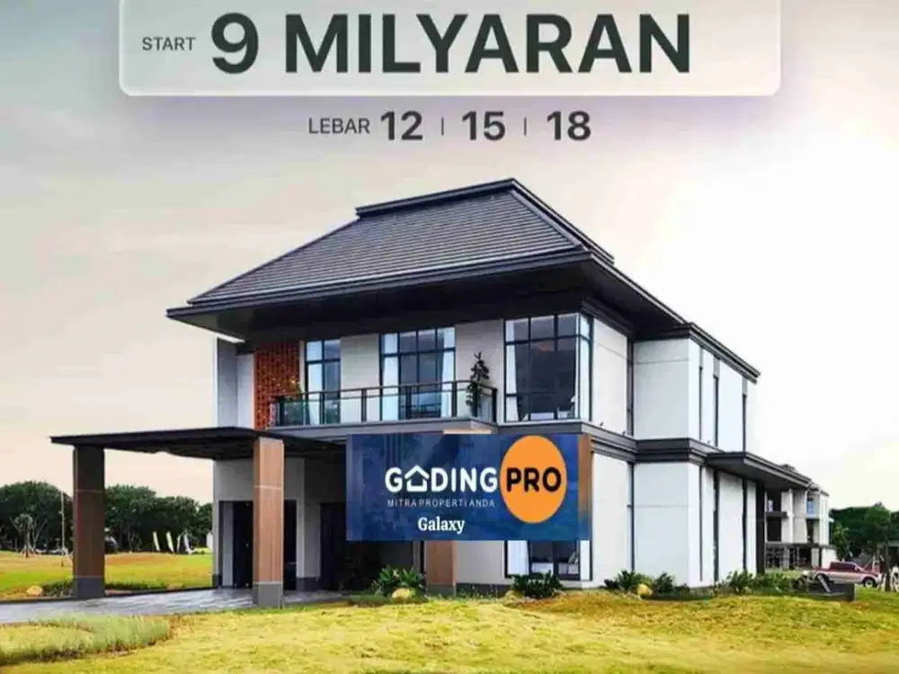 Doultan Island Rumah Mewah Tepi Danau Summarecon Bekasi Barat