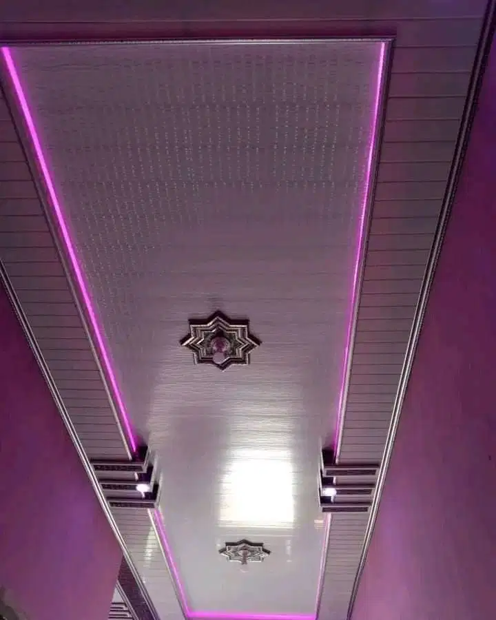 Sekat Plafon Partisi PVC GRC Gypsum Jasa Tukang Pasang Wall Moulding