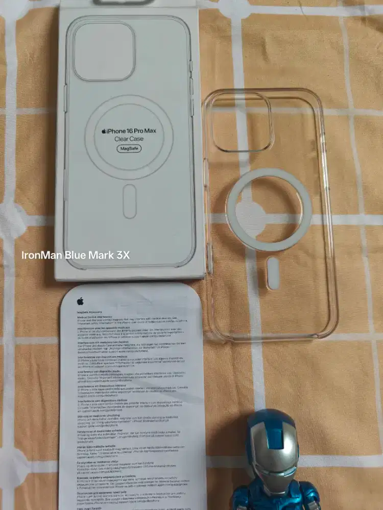 Clear Case Casing iPhone 16 Pro Max ProMax MagSafe Apple iBox