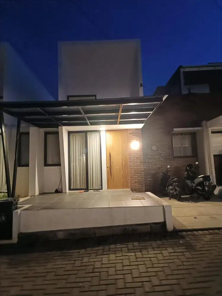 Di jual rumah murah siap huni dalam cluster