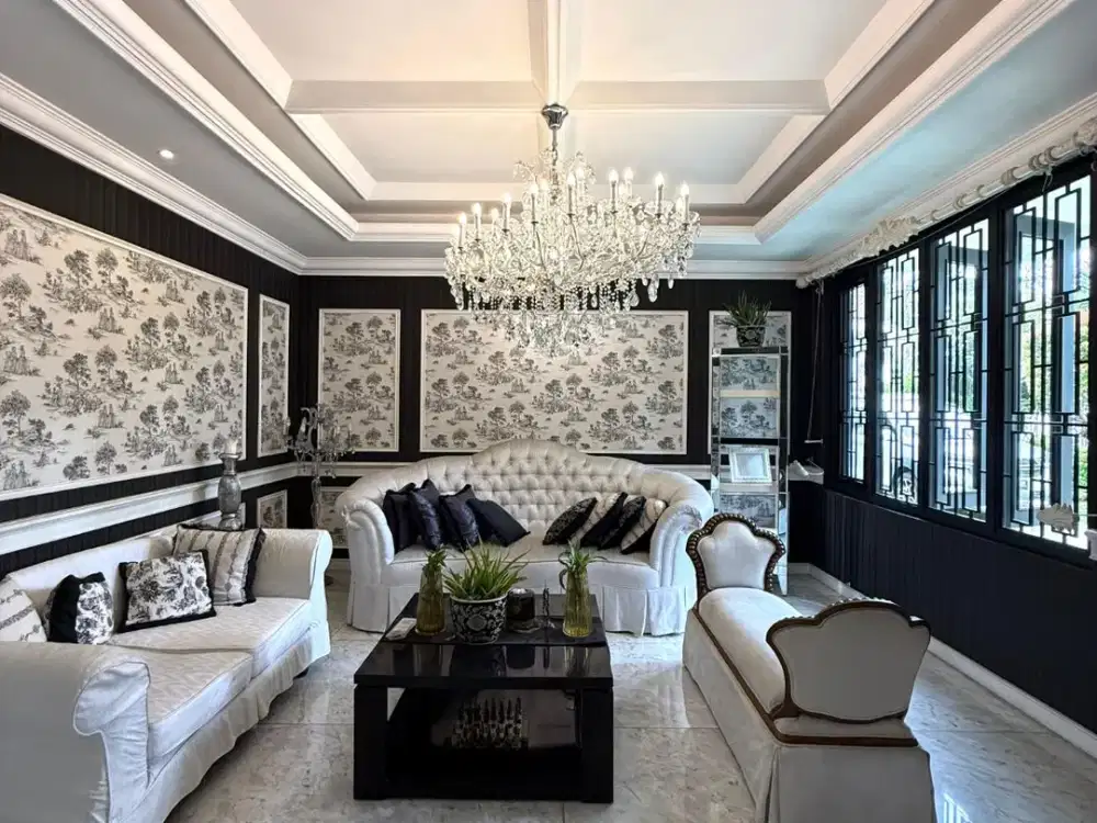 Dijual Rumah Mewah Fully Furnished di Kemang – Ampera, Jakarta Selatan | Lahan 1.200 m² | Kolam Renang | Area Ekspatriat