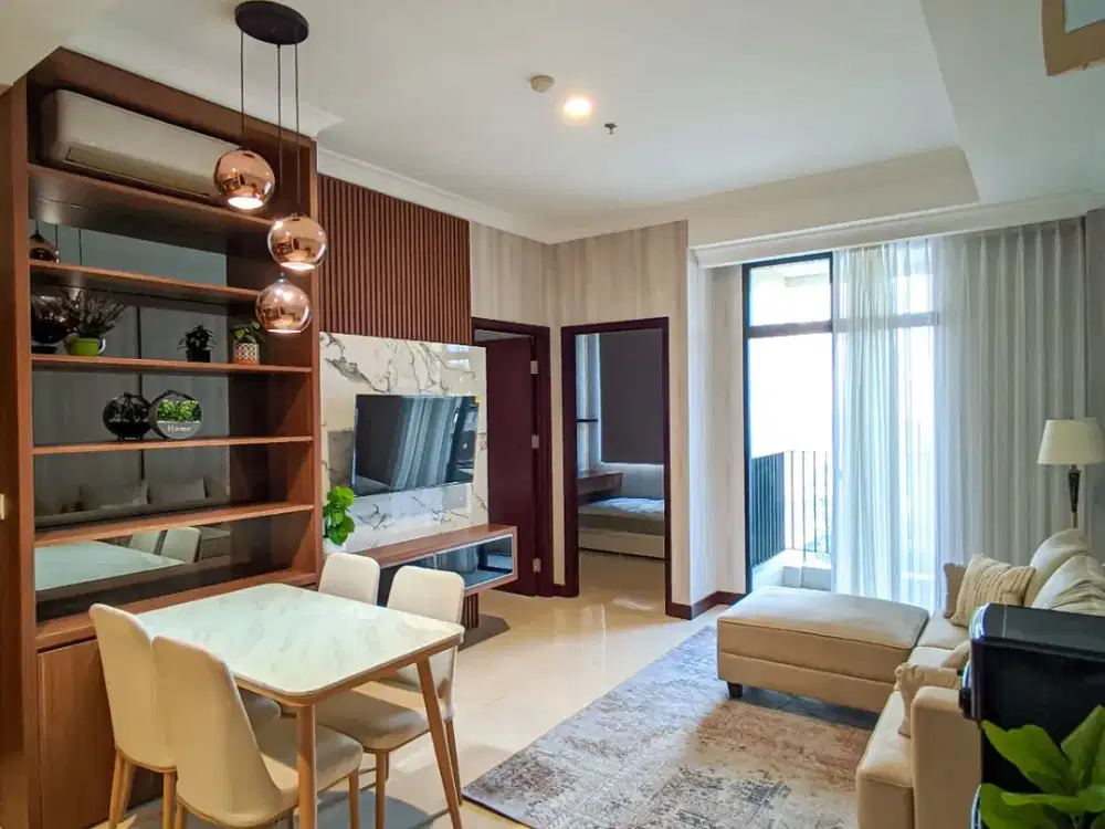 Apartemen Permata Hijau Suites 2 Bedroom Furnished Di Kebayoran Lama, Dekat Senayan Jakarta Selatan