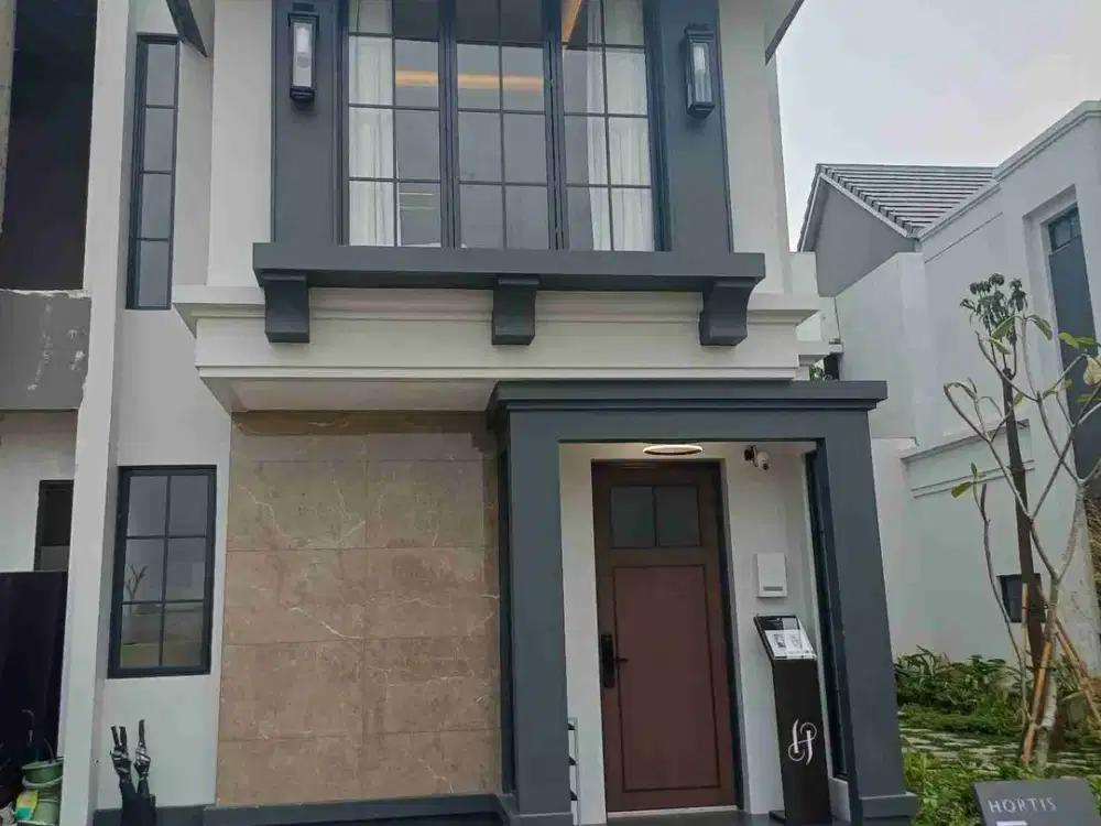 Rumah 2 Lantai di Cluster Hortis by CitraGarden Serpong Type 5B, Harga 1.2 M an - 4 Kamar Tidur!