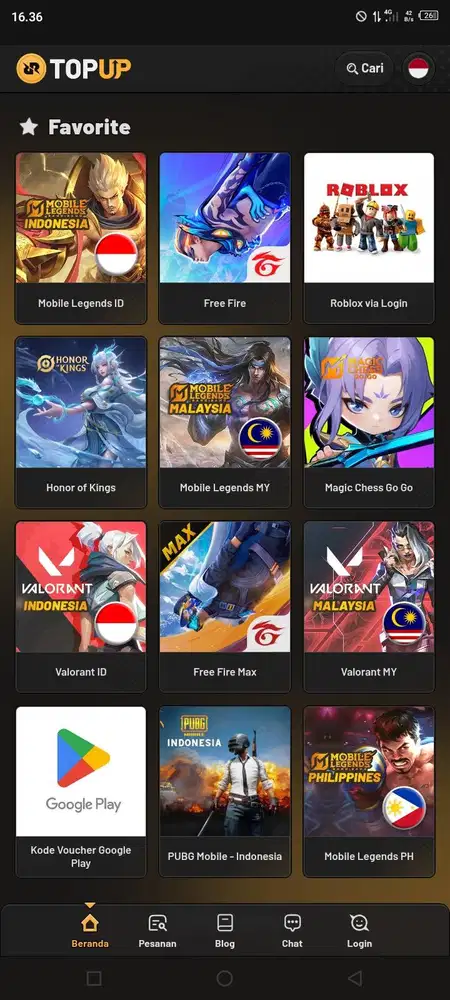 TopUp Game Aman%Murah