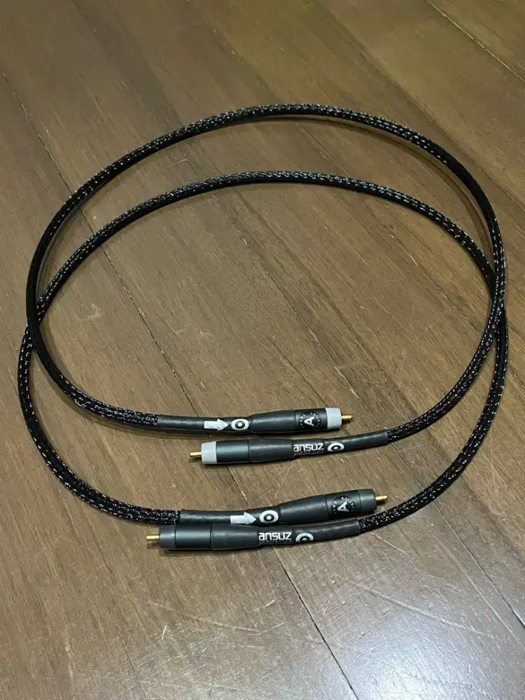 Ansuz Acoustics Signalz Aluminium RCA Audio Cables Kabel Original