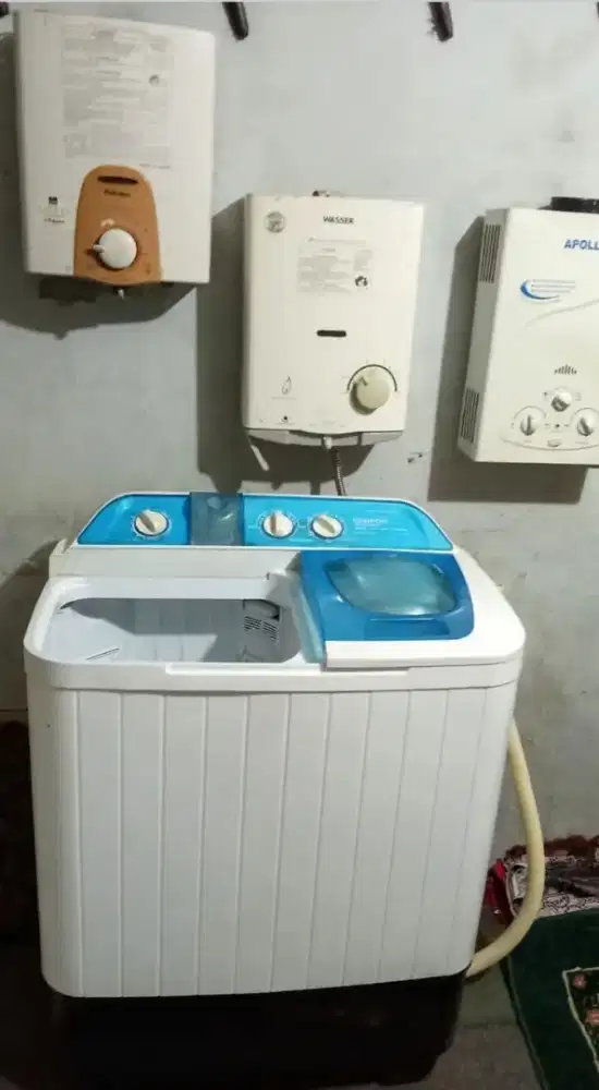 Service water heater, kulkas, dispenser, mesin cuci, Ac,kompor gas