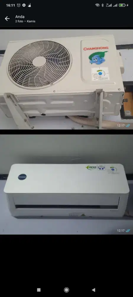 AC Changhong setengah PK