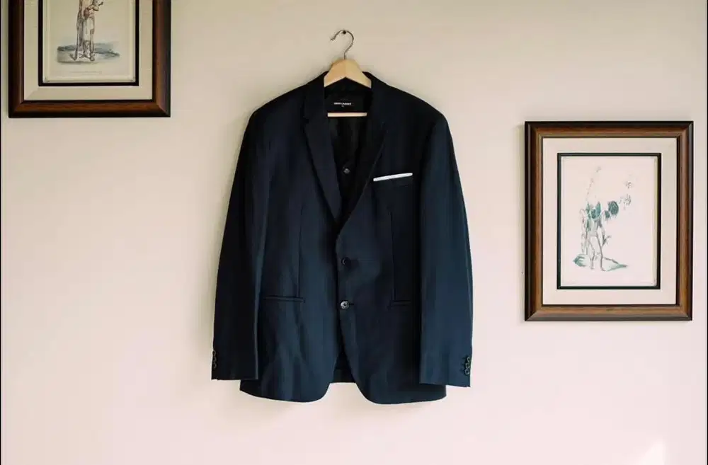 Jas slim fit ukuran XL