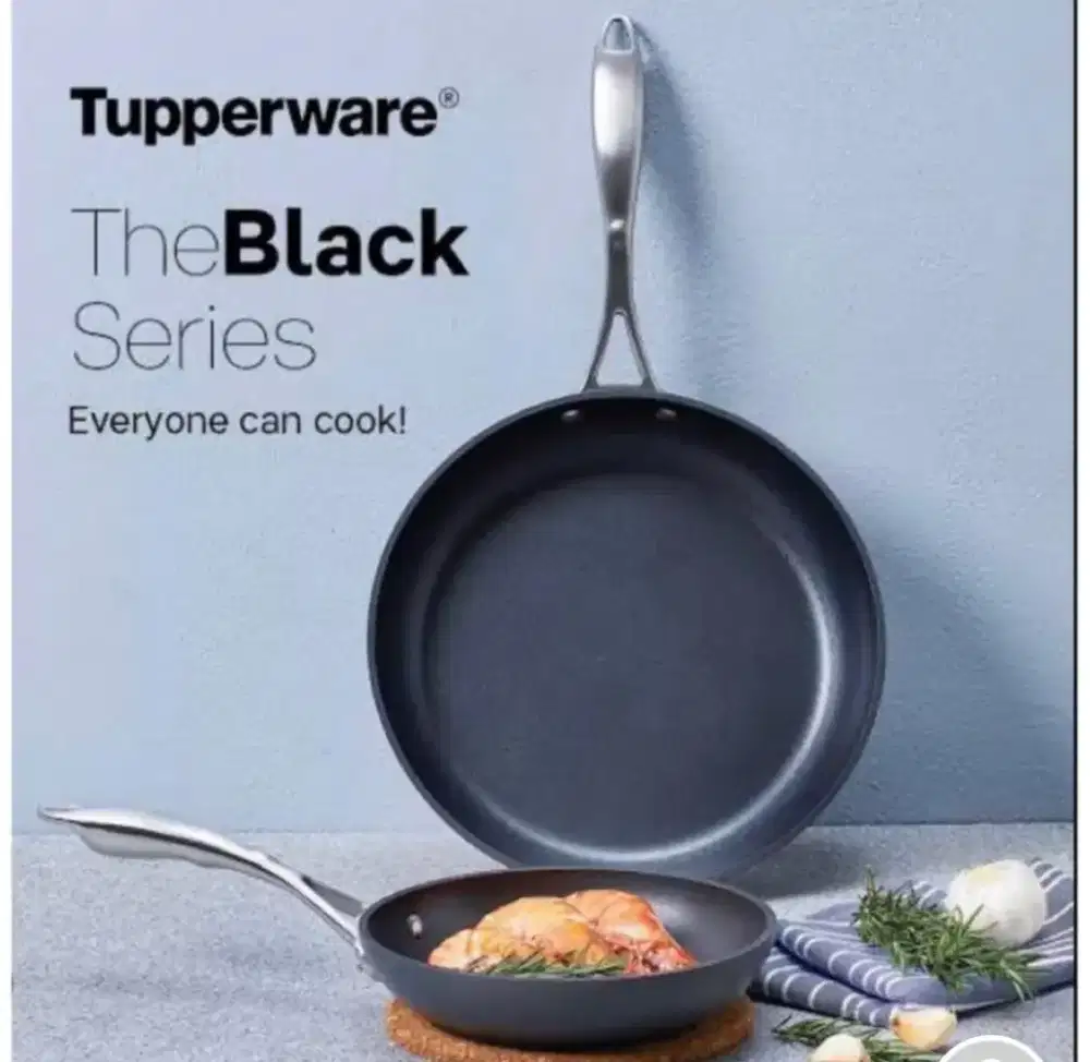 HARGA PROMO: TChef Black Series Fry Pan 20 cm (per pcs)