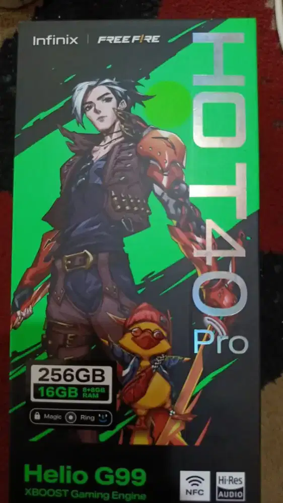 Jual HP Infinix Hot 40 Pro second di pakai 3 bulan