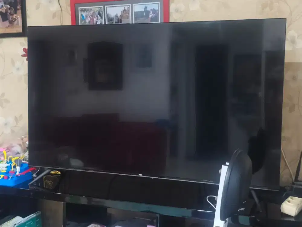 JUAL RUGI SMART TV TCL 55 inch