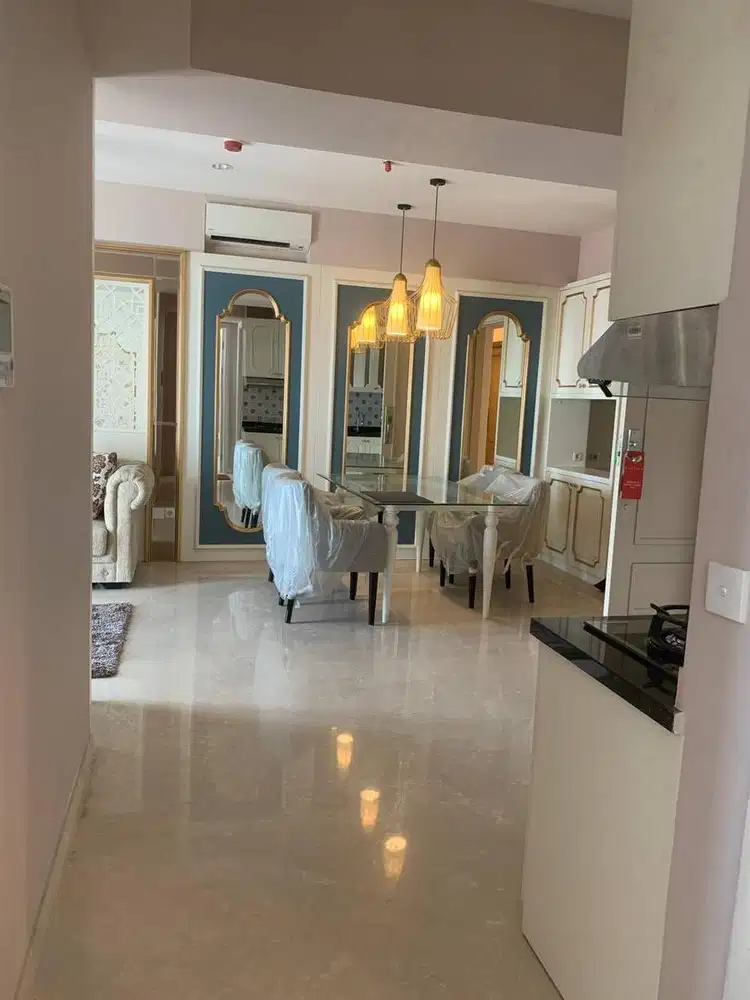 Mewah!! One Icon Residence 2 bed furnish , lokasi strategis pusat kota