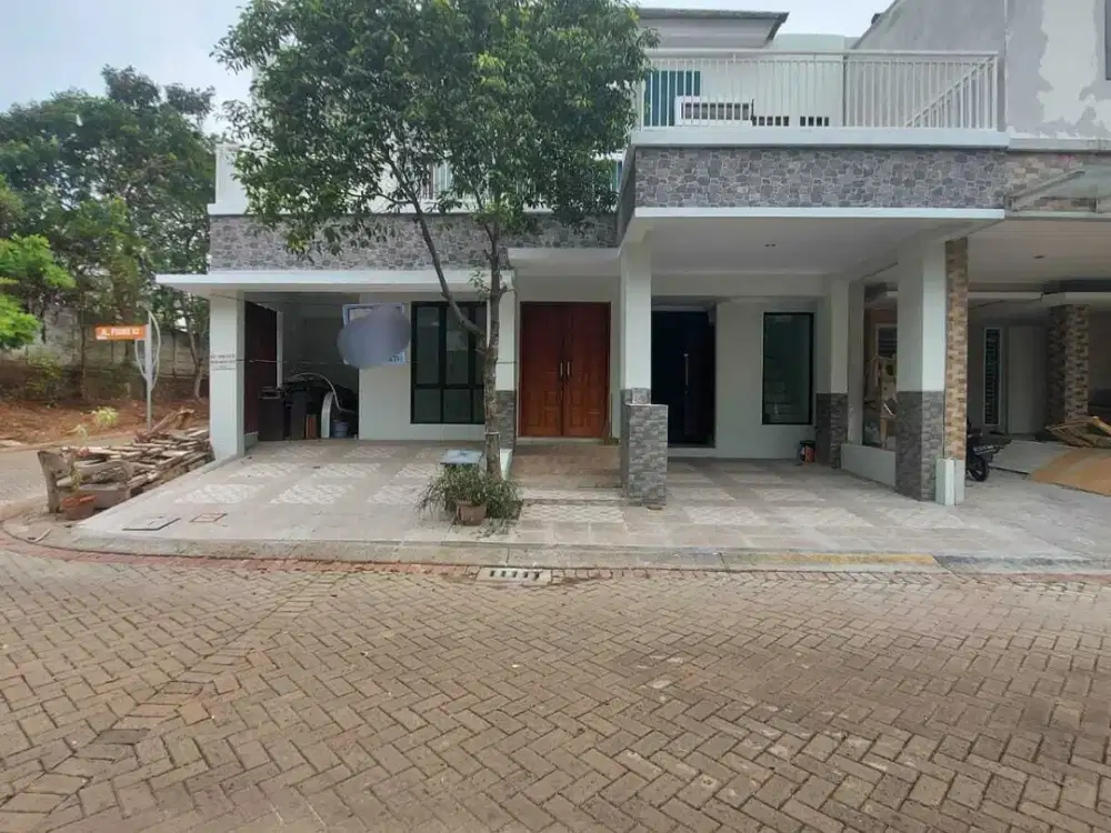 Turun Harga Rumah Baru Cantik Hook 2 Lantai di Bintaro Jaya Jakarta