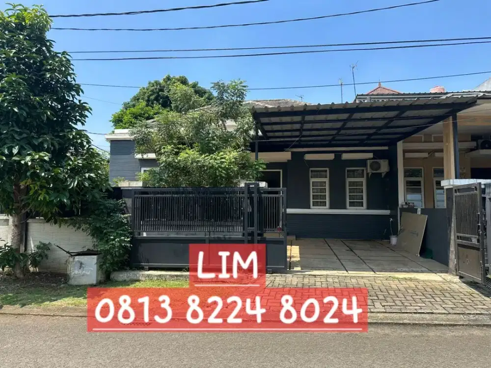 RUMAH BESAR MURAH HOOK BADAN LT 249 DI JALAN BOULEVARD PERUM CIBUBUR COUNTRY BOGOR