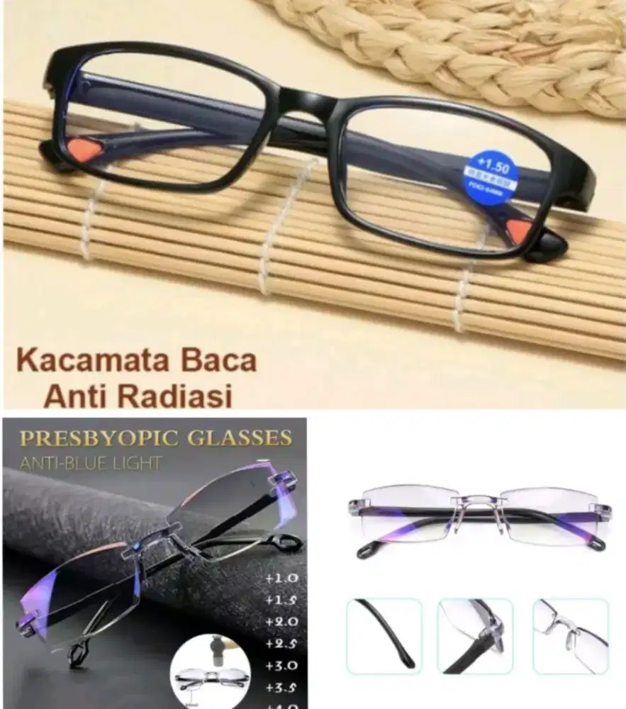 Kaca mata baca (rabun dekat)