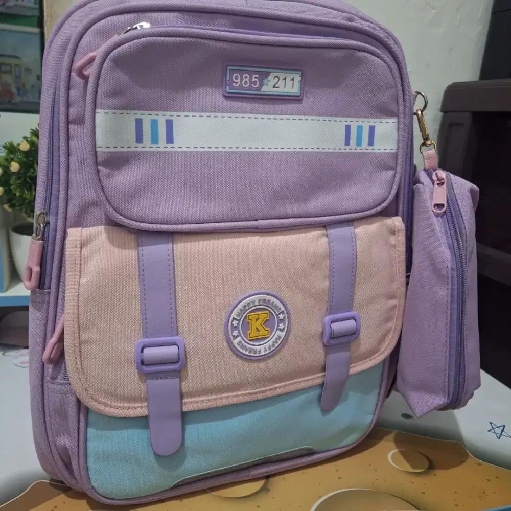 TAS ANAK JEPANG UNGU