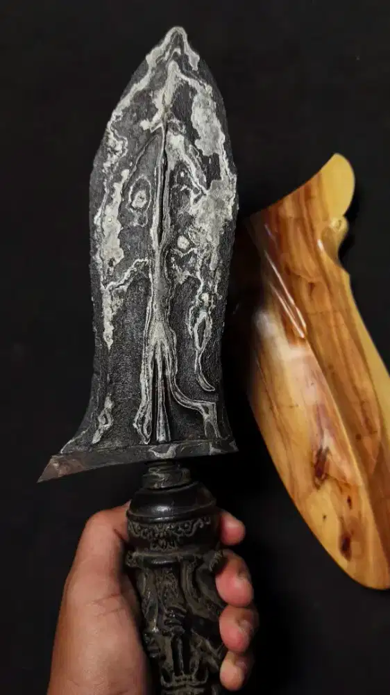 Pusaka antik langka unik kuno rare Keris Betok sigar jantung