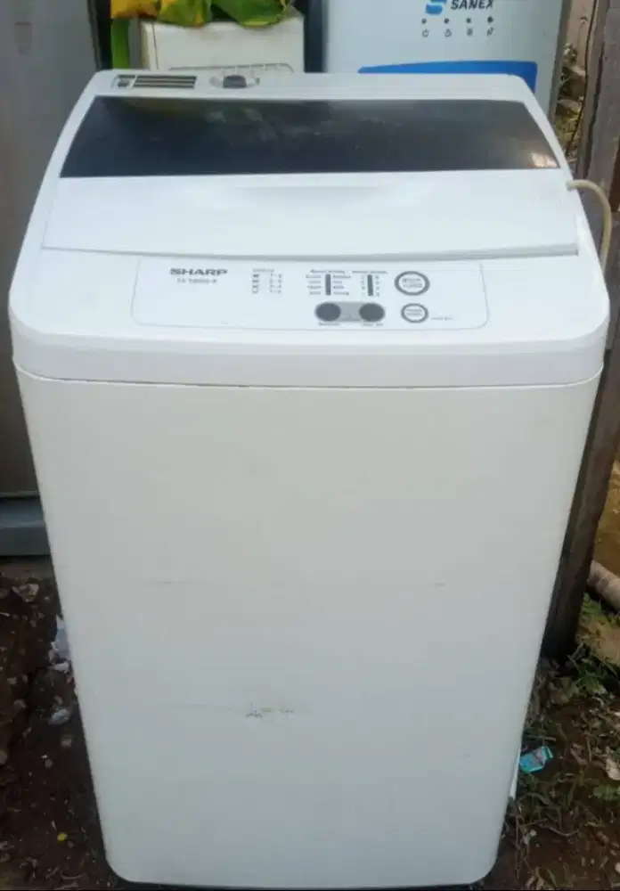 Mesin cuci 1tabung otomatis mrek Sharp 8kg
