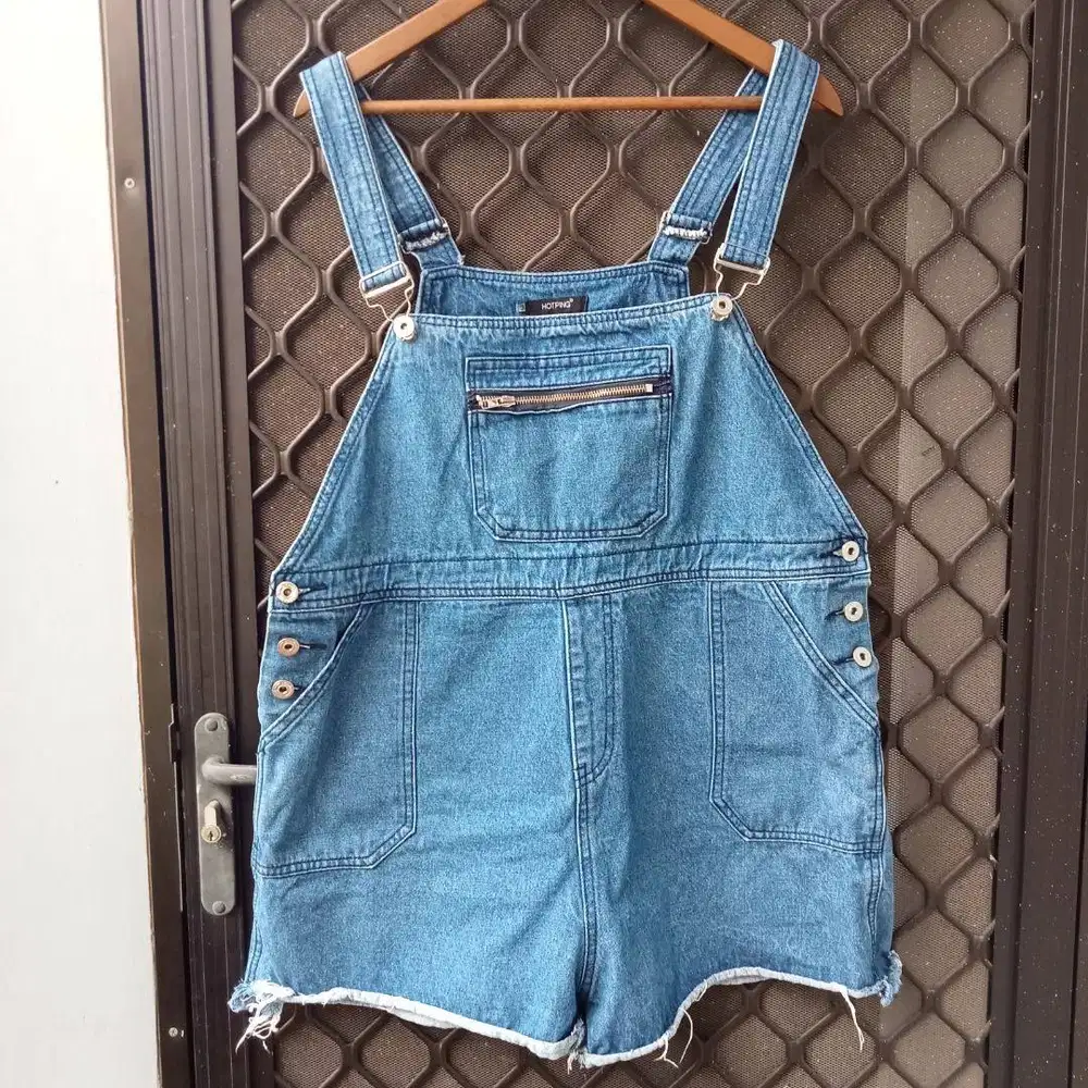 Baju Dungaree Denim Wanita (Baju Kodok)