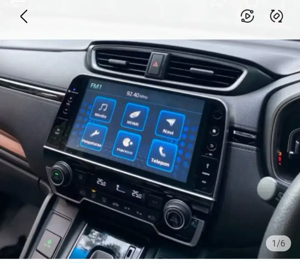 Head Unit CRV Turbo Prestige 2018