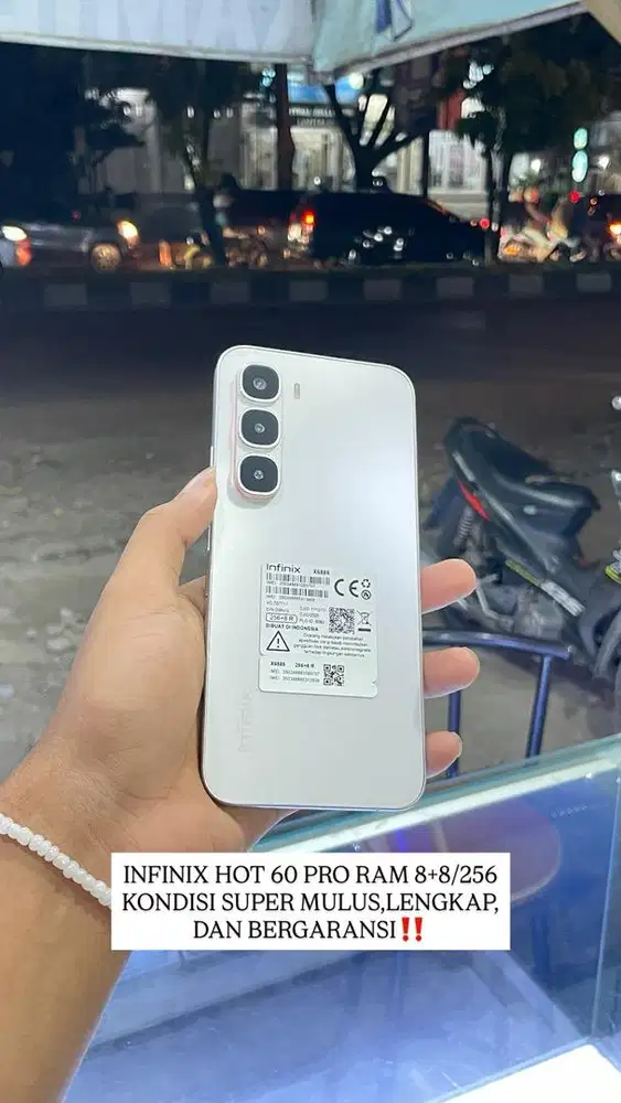 INFINIX HOT 60 PRO RAM 8+8/256 LIKE NEW