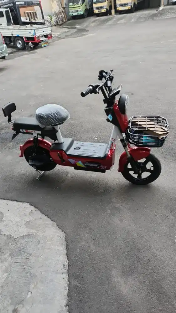 Di jual sepedah listrik merek kiso