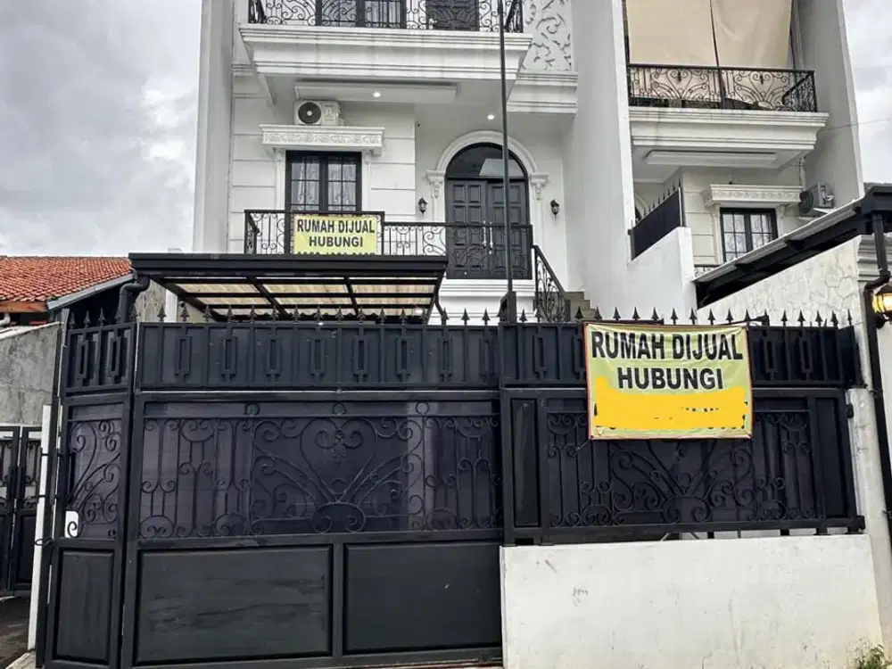Dijual Rumah Full Furnish Dekat Mall Kalibata City Pejaten Timur Pasar Minggu Jakarta Selatan