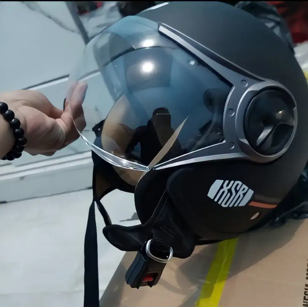 Helm Yamaha baru nettt