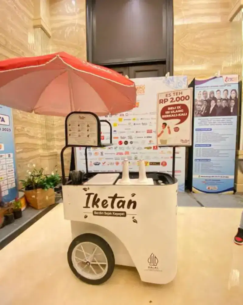 Gerobak es teh solo terbaru