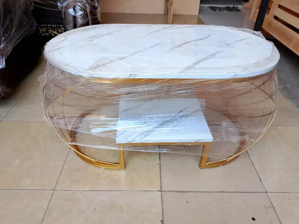 Meja Tamu Besi Minimalis