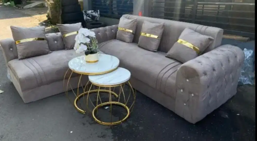 Sofa Sudut/Sofa Pojok Minimalis