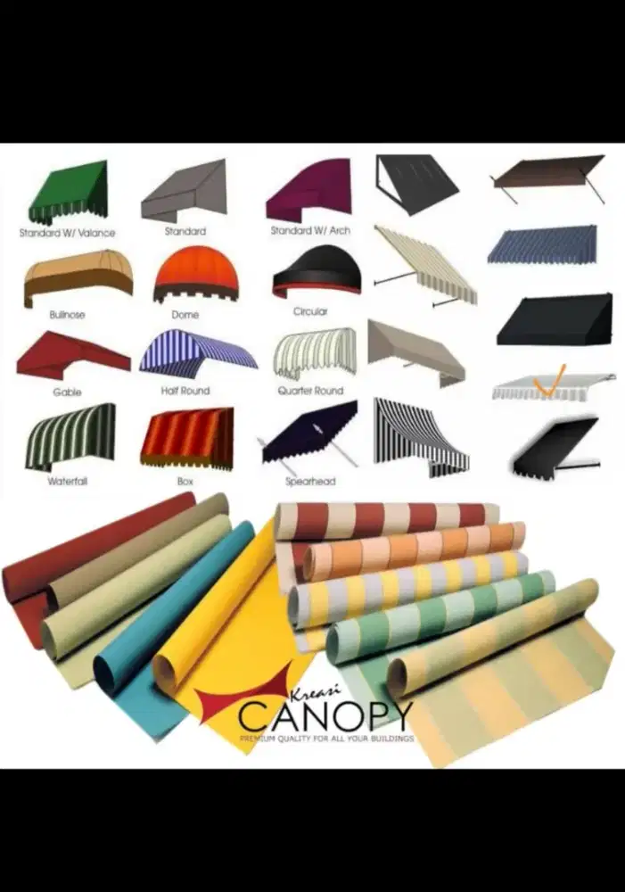 Kanopi kain awning,kanopi kain berkualitas