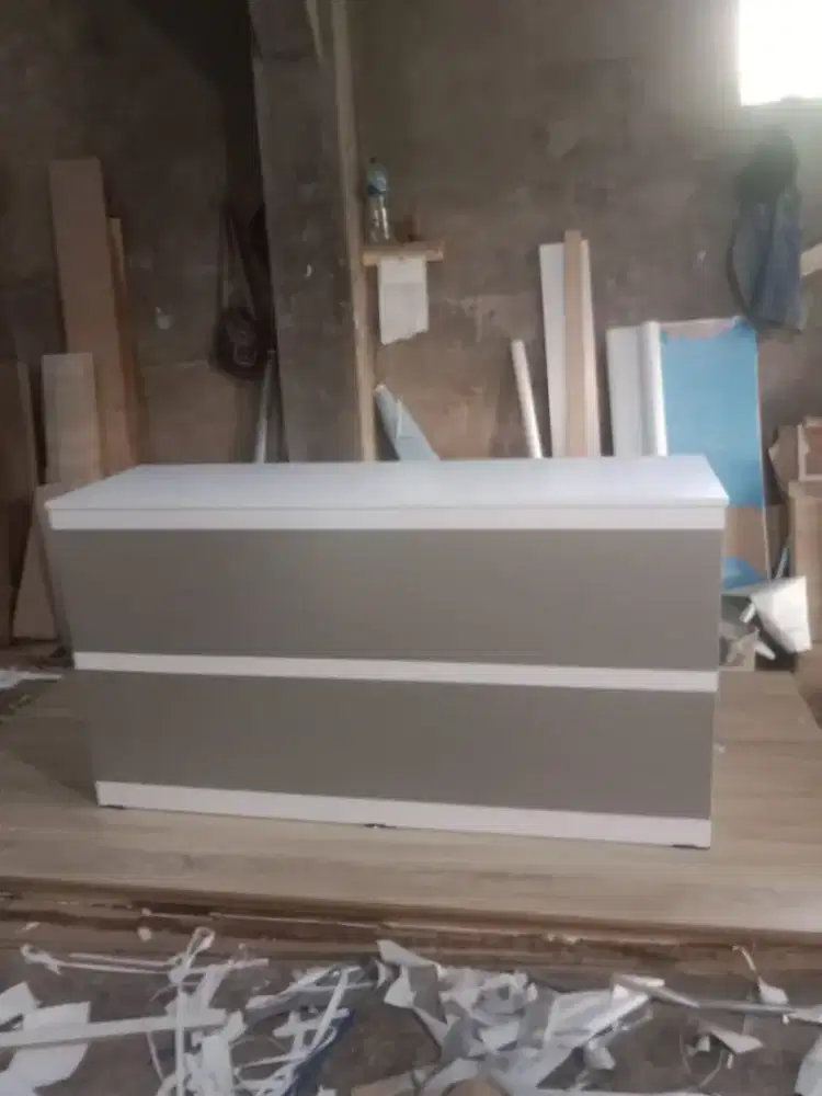 Meja kasir lurus p150 meja toko
