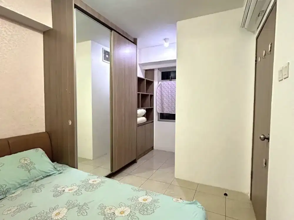 Apartemen Green Bay Pluti 2BR Full Furnished View Pool Oke Banget