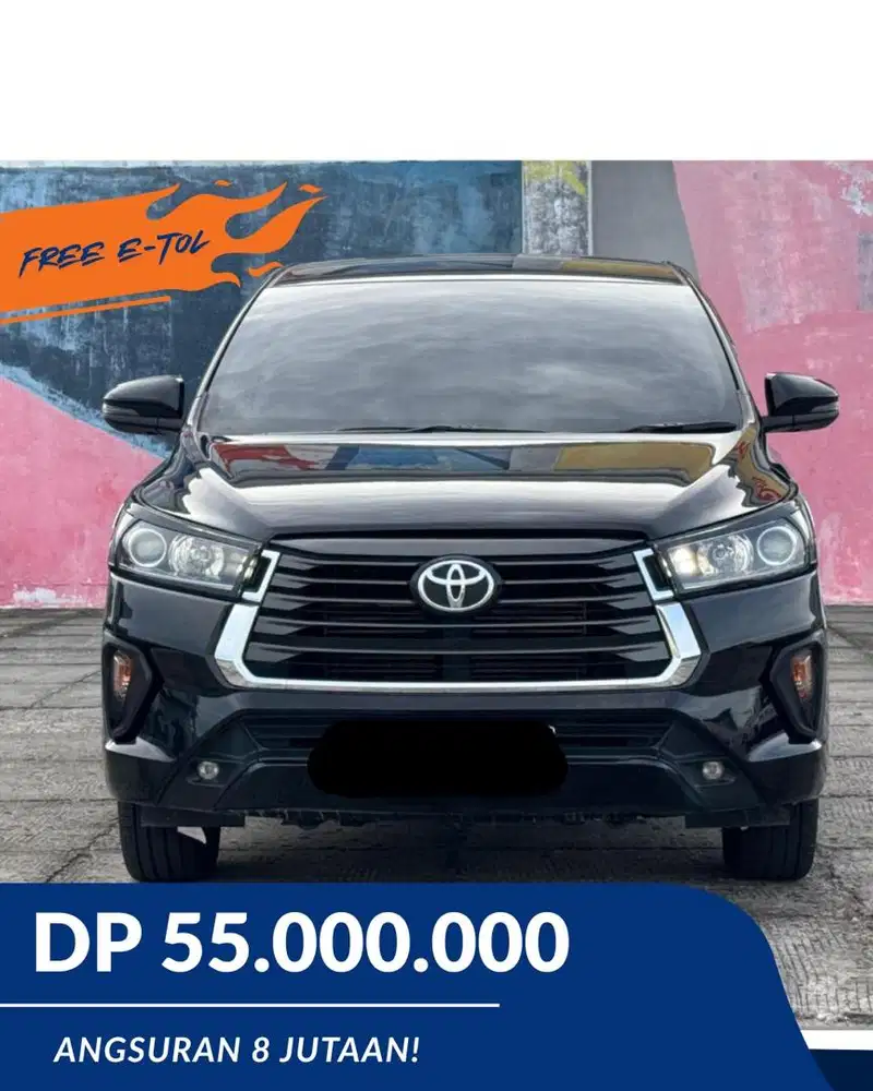 FREE E TOL, Toyota Kijang Innova Reborn 2.4 V AT 2022