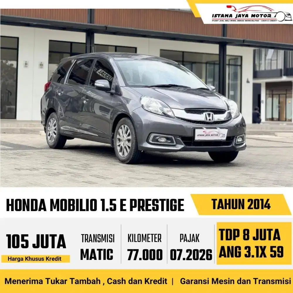 Honda Mobilio E Prestige AT 2014 Km77rb