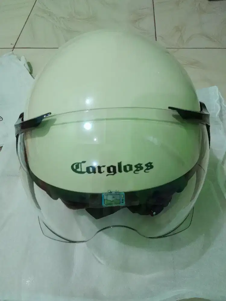 Helm Cargloss Hijab Cream