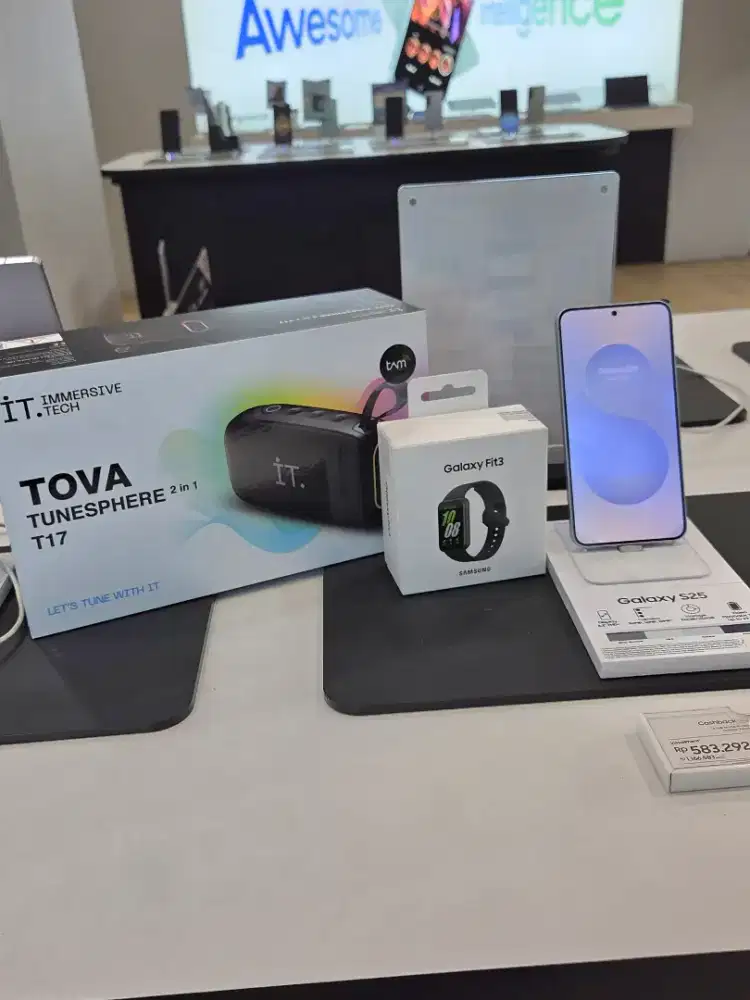 Samsung S25 FREE SPEAKER + GALAXY FIT