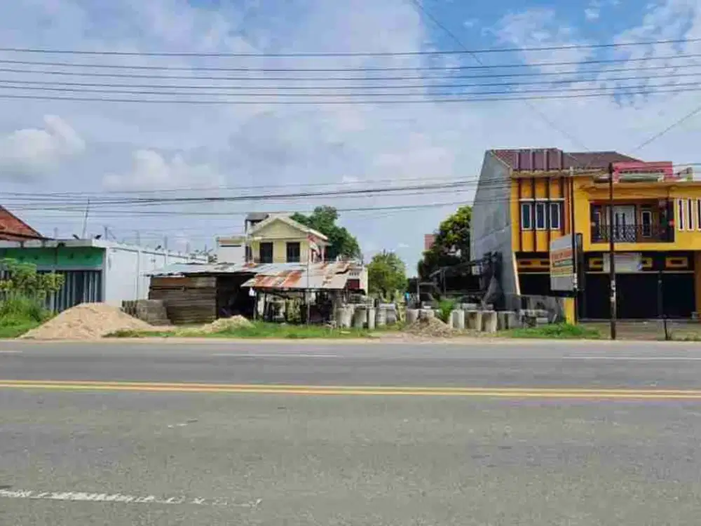 DIJUAL TANAH DI JALAN RAYA INDRALAYA